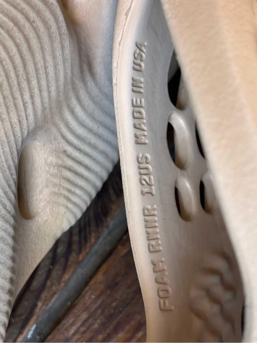 Adidas Yeezy Foam Runners Stone Size 12
